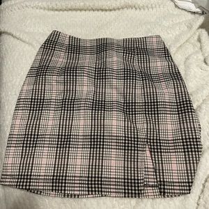 Plaid Skirt